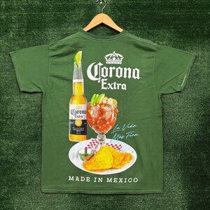 Corona Extra “Made in Mexico” green T-shirt, Size Large